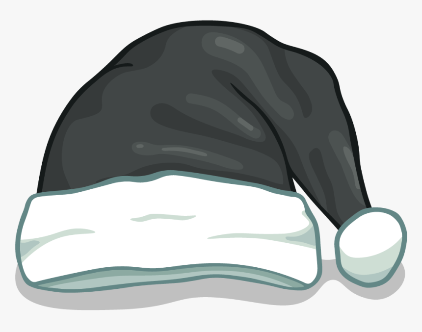 Black Christmas Hat Png, Transparent Png, Free Download