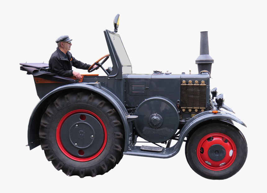 Tractor Download Png Image - Tractor Side View, Transparent Png, Free Download