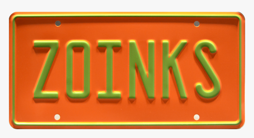 Scooby Doo License Plate, HD Png Download, Free Download