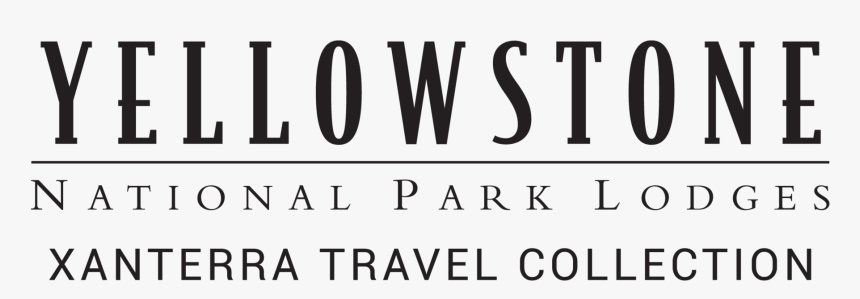 Logo For Yellowstone National Park Lodges - Black-and-white, HD Png Download, Free Download