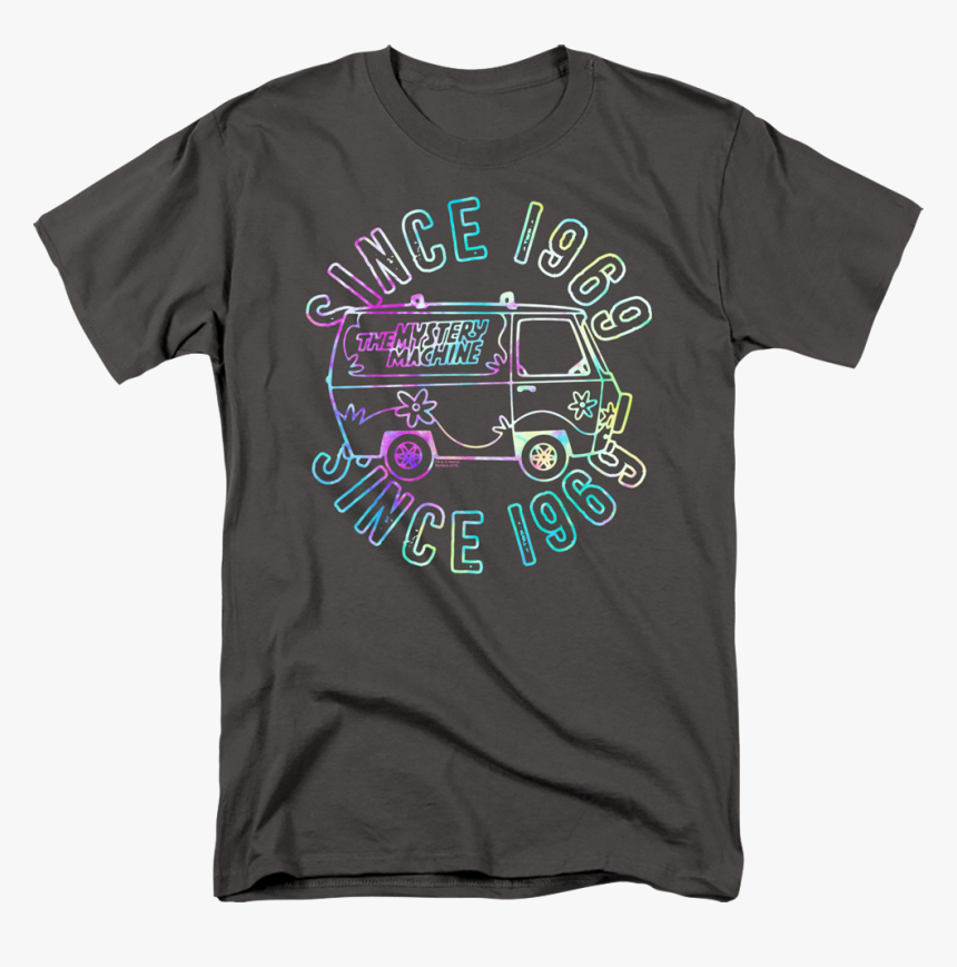 Psychedelic Mystery Machine Scooby Doo T Shirt Mystery Machine T Shirt Hd Png Download Kindpng - scooby doo roblox shirt template