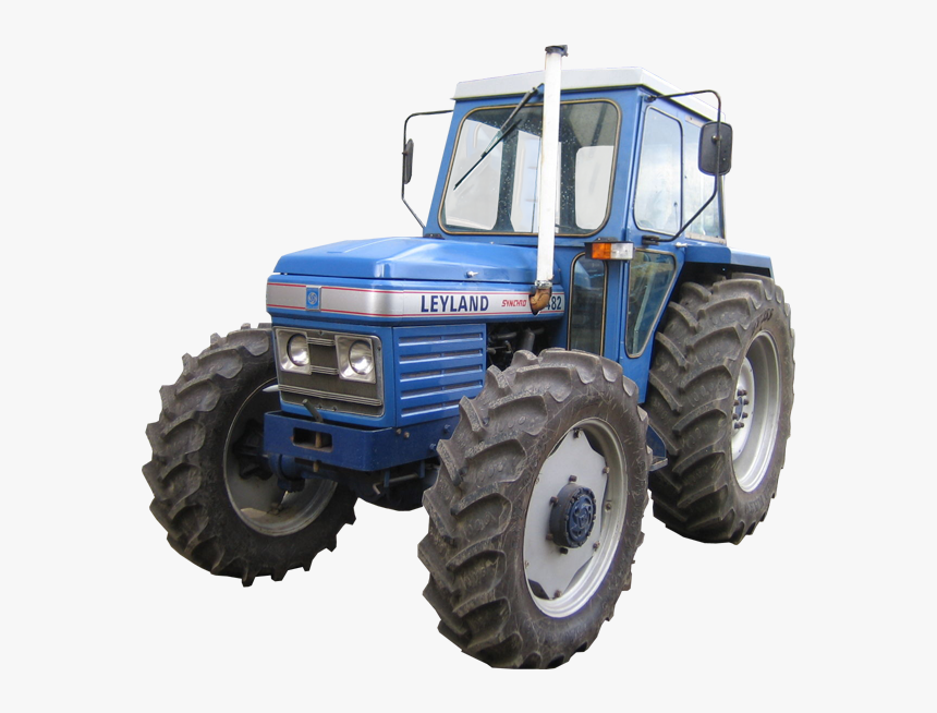 Leyland 482 Turbo Tractor 4wd - Transparent Ford Tractor Png, Png Download, Free Download