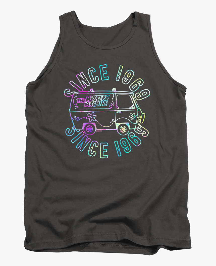 Psychedelic Mystery Machine Scooby-doo Tank Top - Active Tank, HD Png Download, Free Download