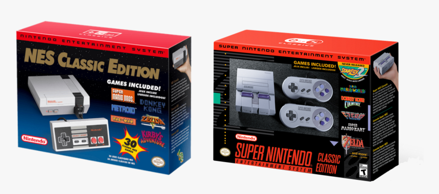 Nes Classic And Snes Classic, HD Png Download, Free Download