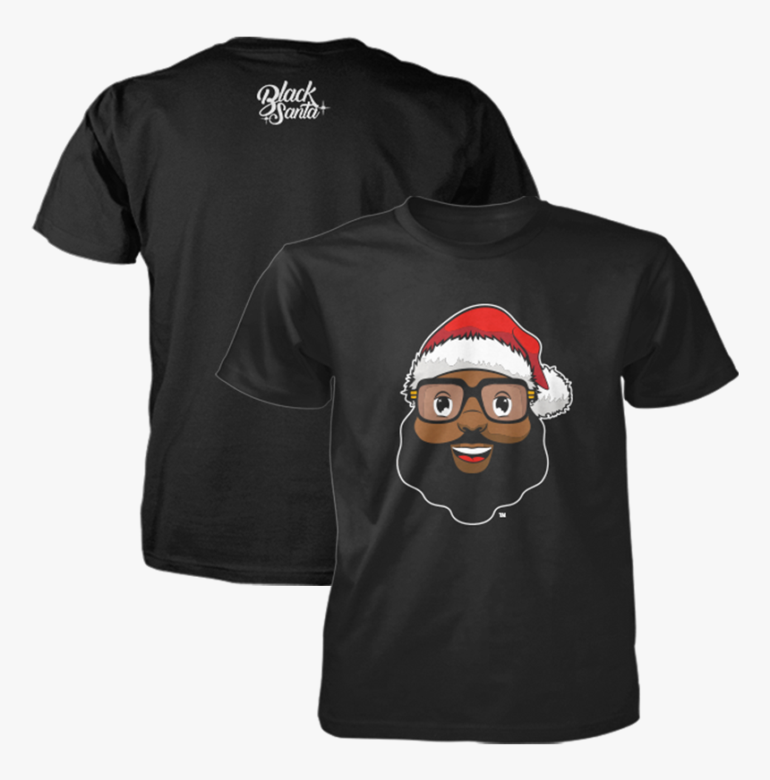 Black Santa Logo Tee - Kate Bush Red Shoes T Shirt, HD Png Download, Free Download