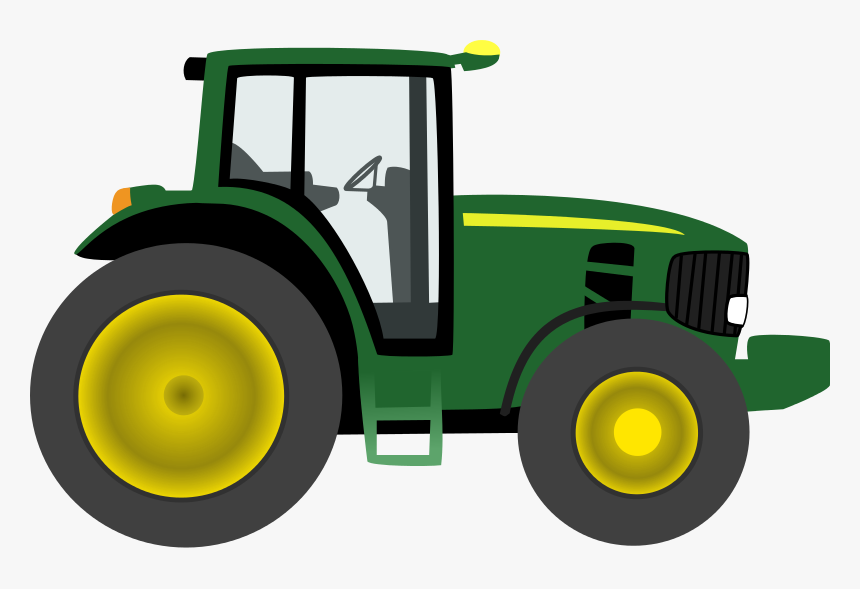 Green Tractor Clipart, HD Png Download, Free Download