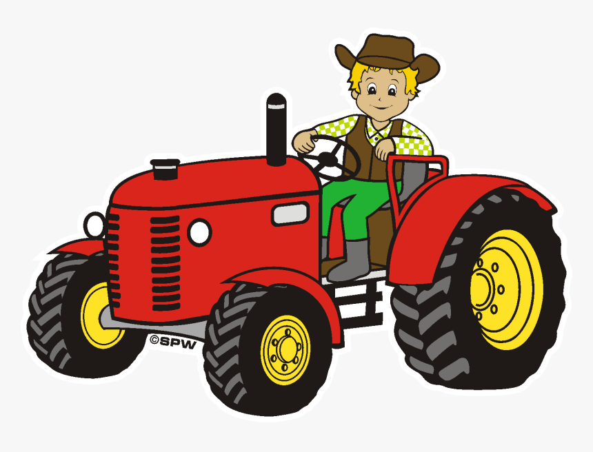 Field Clipart Tractor - Engineer To Agriculture Cartoon, HD Png Download, Free Download