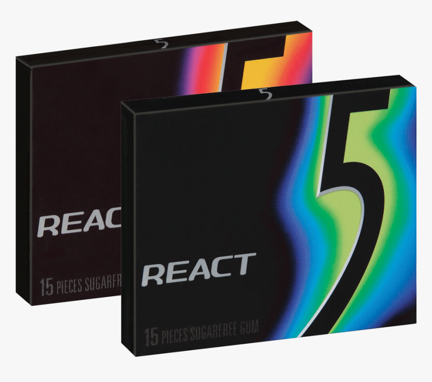 5 Gum React Clipart , Png Download - Take 5 Black Gum, Transparent Png, Free Download