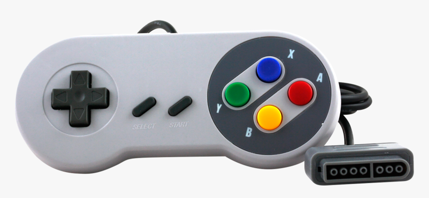 Transparent Super Nintendo Controller Png - Controle Super Nintendo, Png Download, Free Download