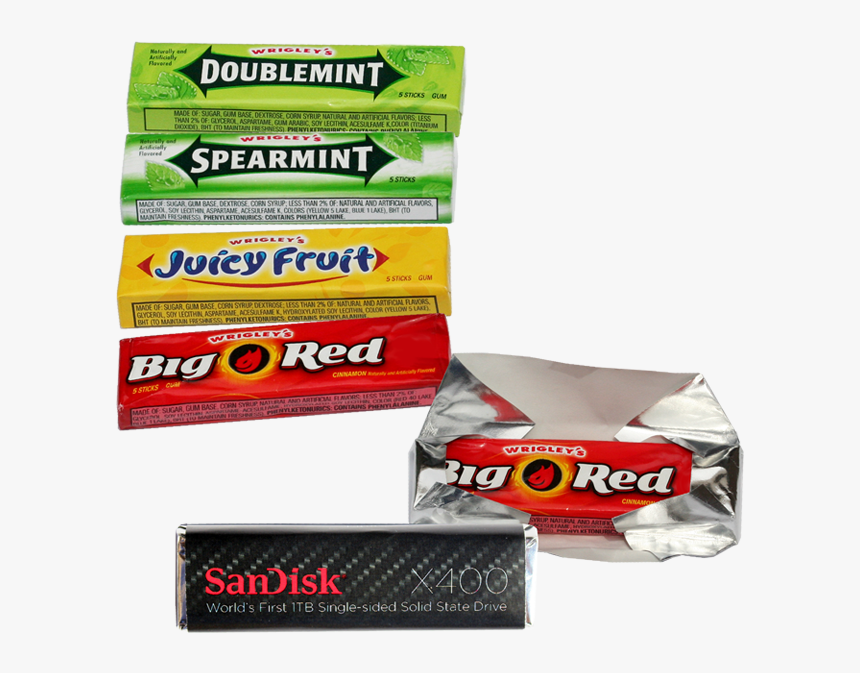 Wrigley"s Chewing Gum Offered In All The Classic Flavors - Wrigley Chewing Gum Flavors, HD Png Download, Free Download