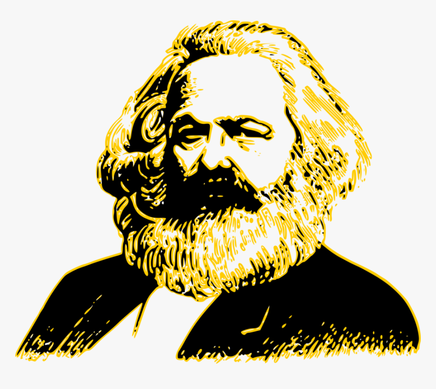 Human Behavior,head,art - Karl Marx Clipart Png, Transparent Png, Free Download