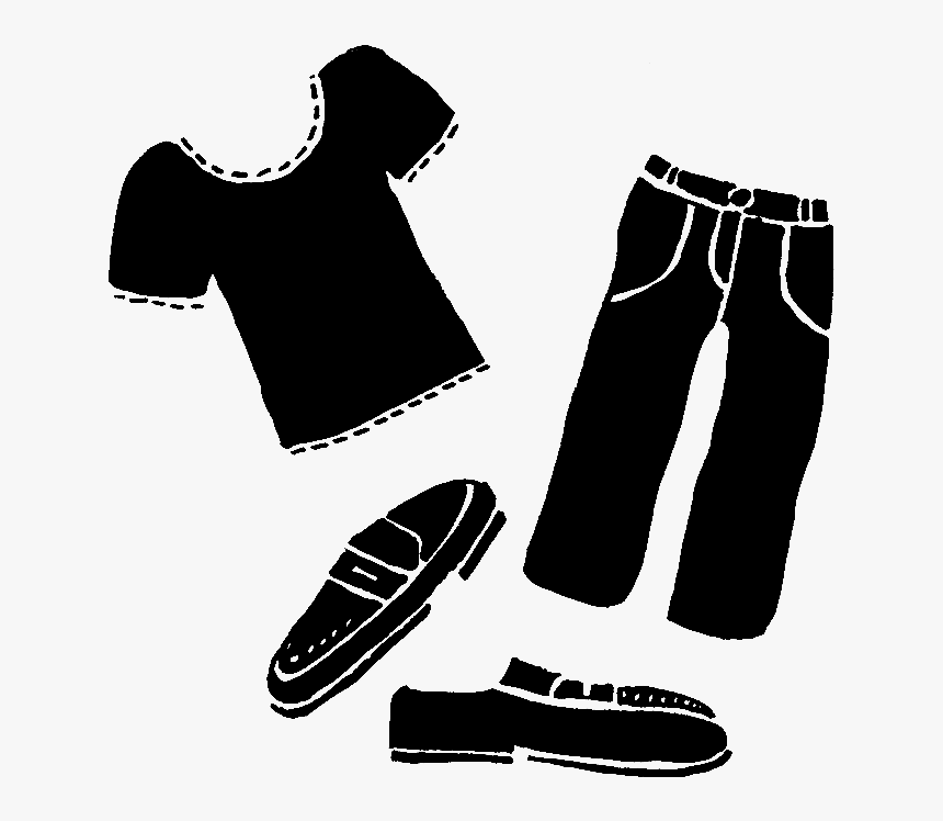 T Shirt, Jevis, And Penny Loafers - Pocket, HD Png Download, Free Download