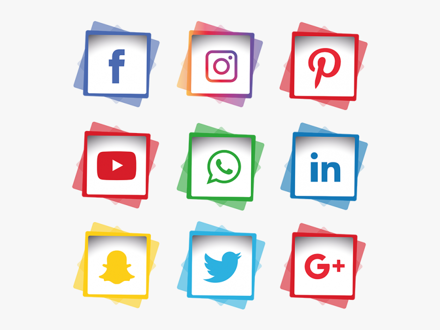 Social Media Png Icons Download - Vector Social Media Logo Png, Transparent Png, Free Download