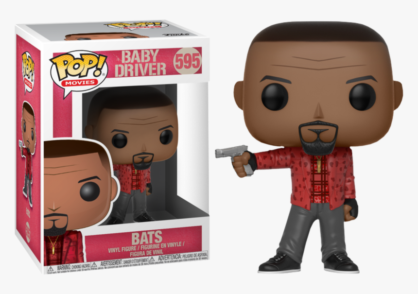 Bats Pop Vinyl Figure - Funko Pop Baby Driver, HD Png Download, Free Download