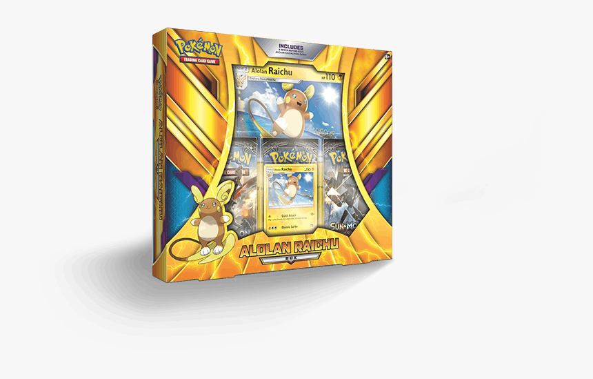 Pokemon Tcg Alolan Raichu Box, HD Png Download, Free Download