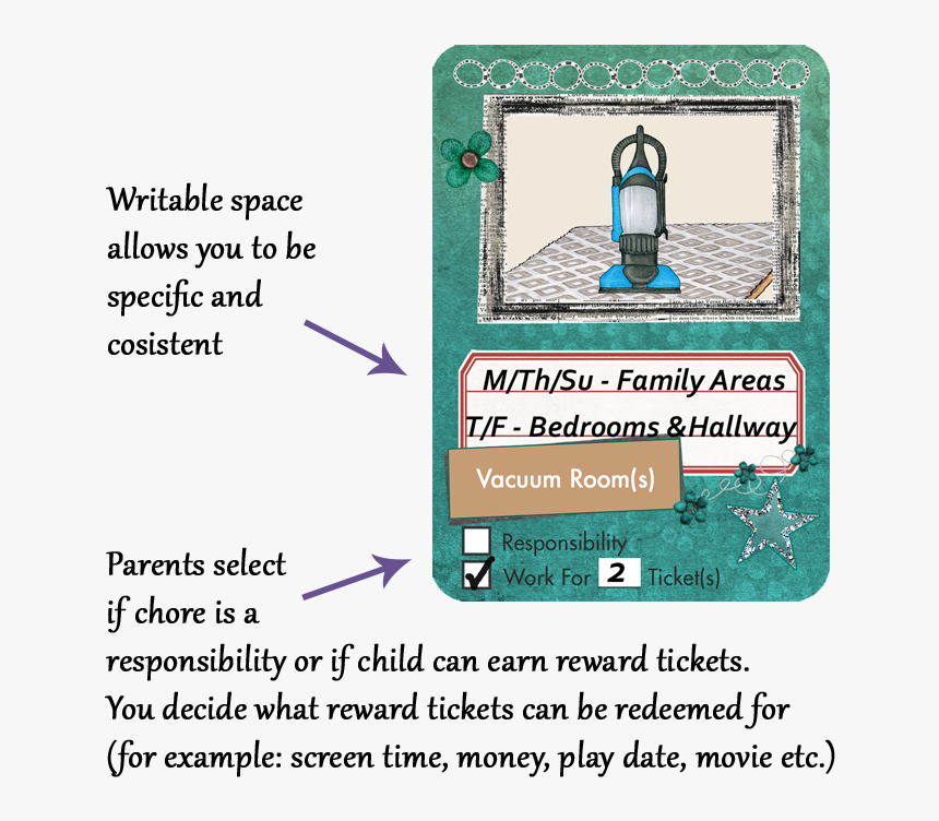 Neatlings Household Chore Cards - Chores Chart Earn Screen Time, HD Png Download, Free Download