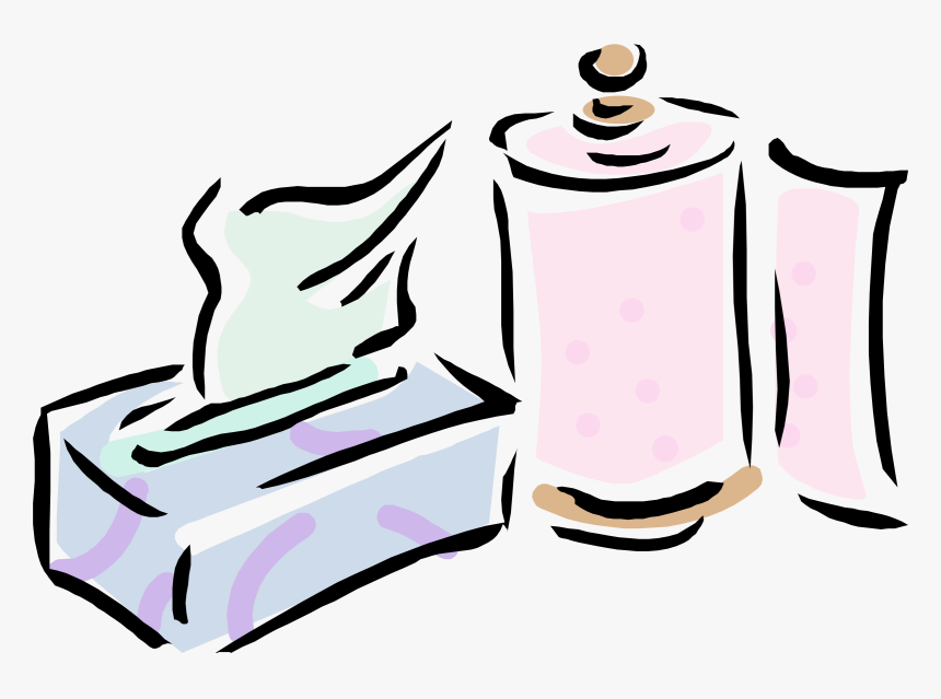 Household Chores Pictures - Tissues And Paper Towels, HD Png Download, Free Download