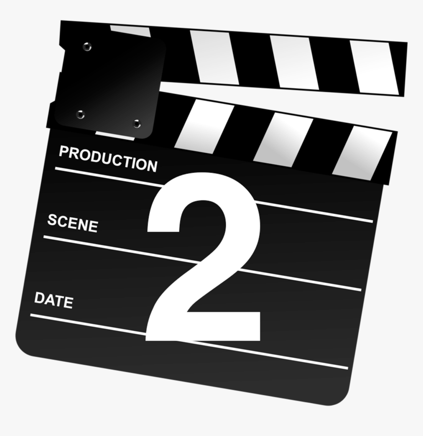 Movie Clapper Board, HD Png Download, Free Download