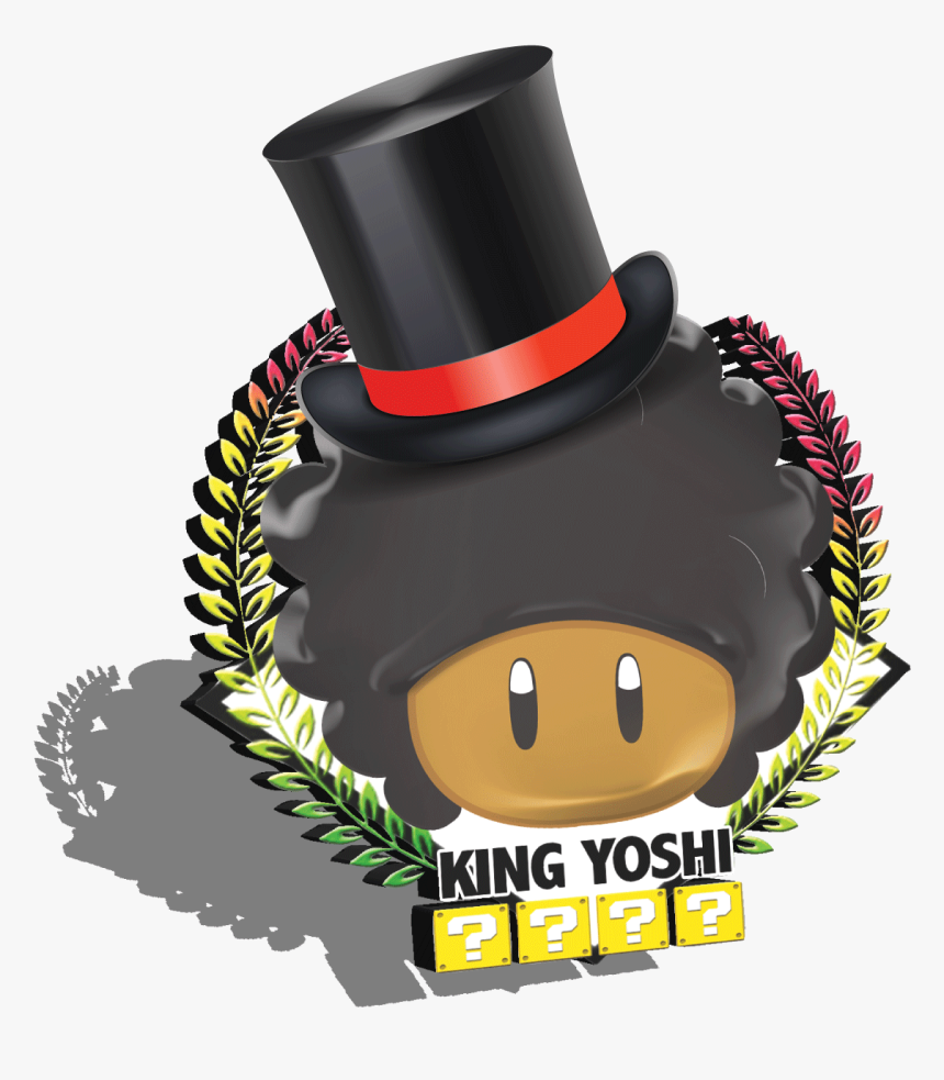 King Yoshi Head Band - Cartoon, HD Png Download, Free Download
