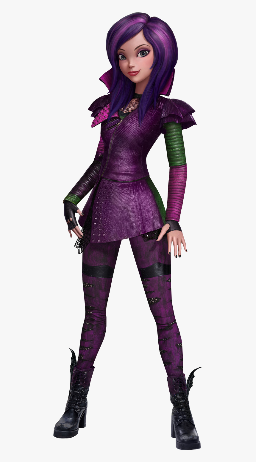 Transparent Descendants Clipart - Descendants Wicked World Mal Png, Png Download, Free Download