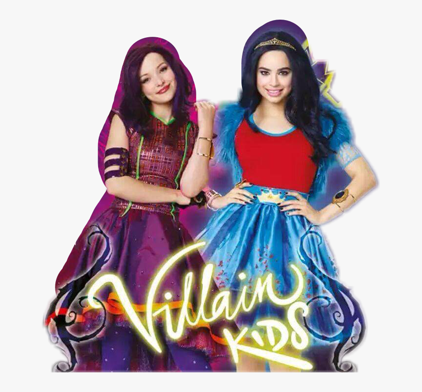 Villiankids Descendientes Descendants Mal Evie Malandev - Descendants 1 Mal Et Evie, HD Png Download, Free Download