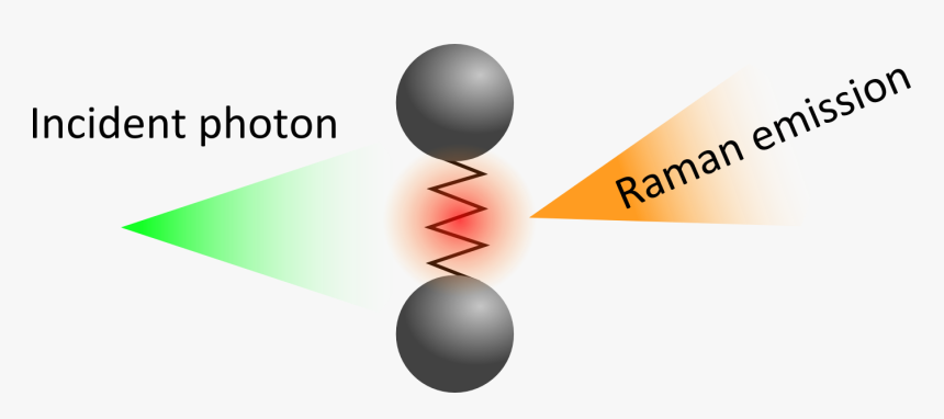 Diagram Of The Raman Effect - Raman Effect Png, Transparent Png, Free Download