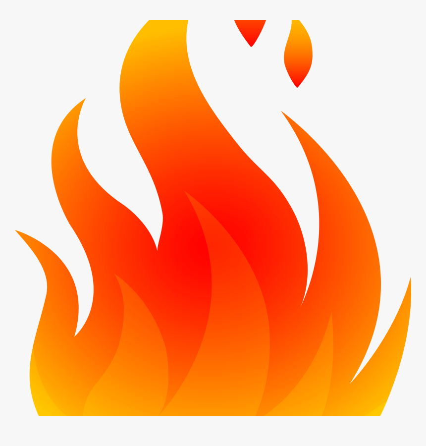 Cartoon Fire - Cartoon Fire No Background, HD Png Download, Free Download