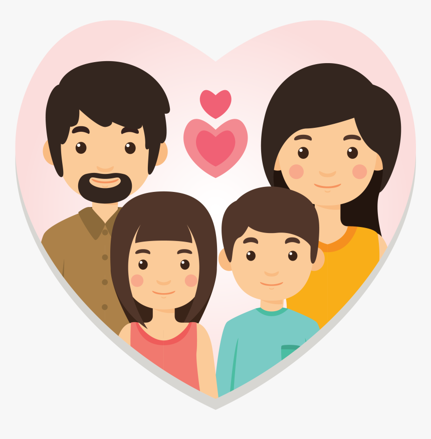 Del Vector De La Familia , Png Download - Happy Family Poster Making, Transparent Png, Free Download