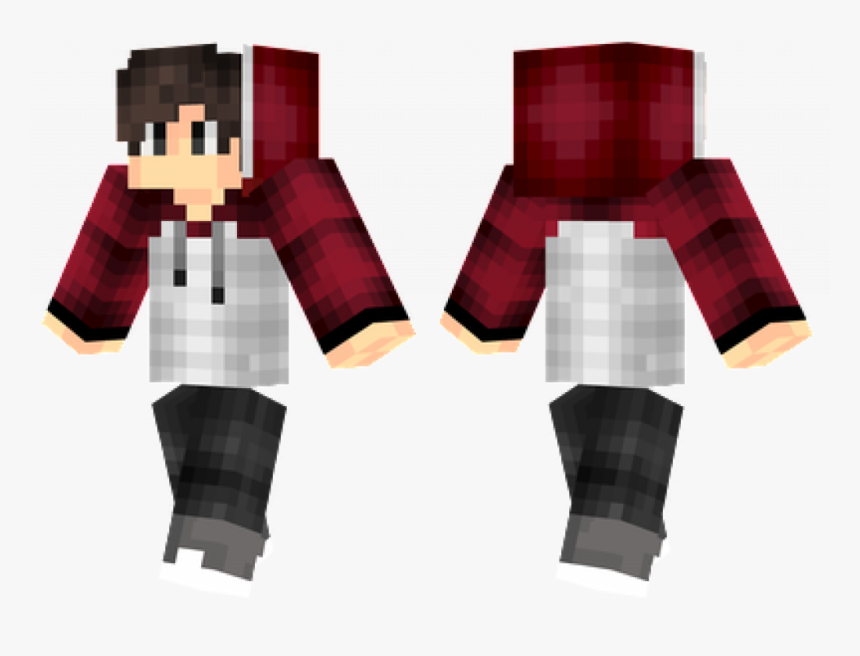Minecraft Skins Red Jacket, HD Png Download, Free Download