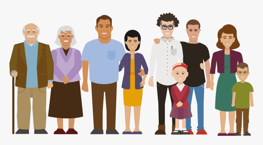 Familia Grande Png, Transparent Png, Free Download