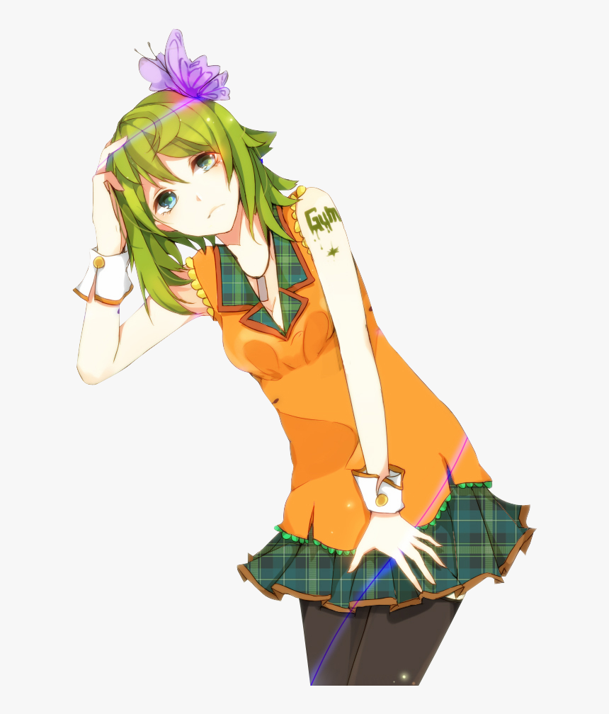 Perfil En Construccion Anime , Png Download - Gumi Megpoid Render, Transparent Png, Free Download