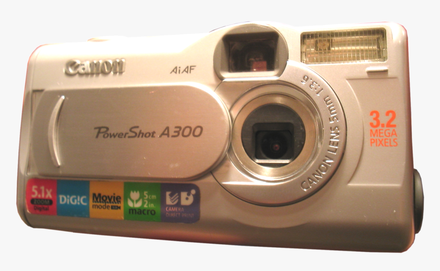 Camera Png Canon Powershot - Camera Digital Canon 2009, Transparent Png, Free Download