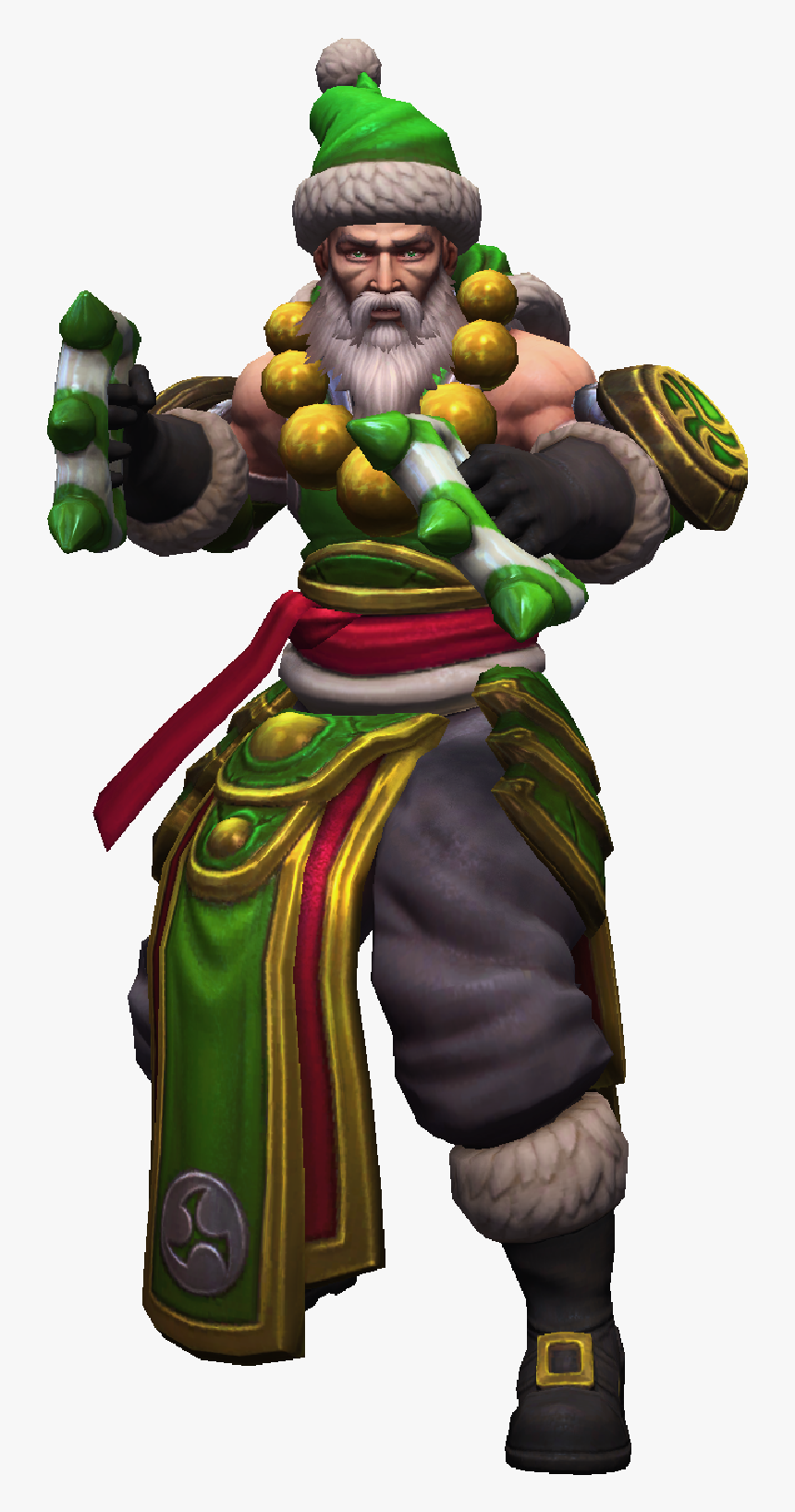 Kharazim Winter Veil Evergreen Skin - Action Figure, HD Png Download, Free Download