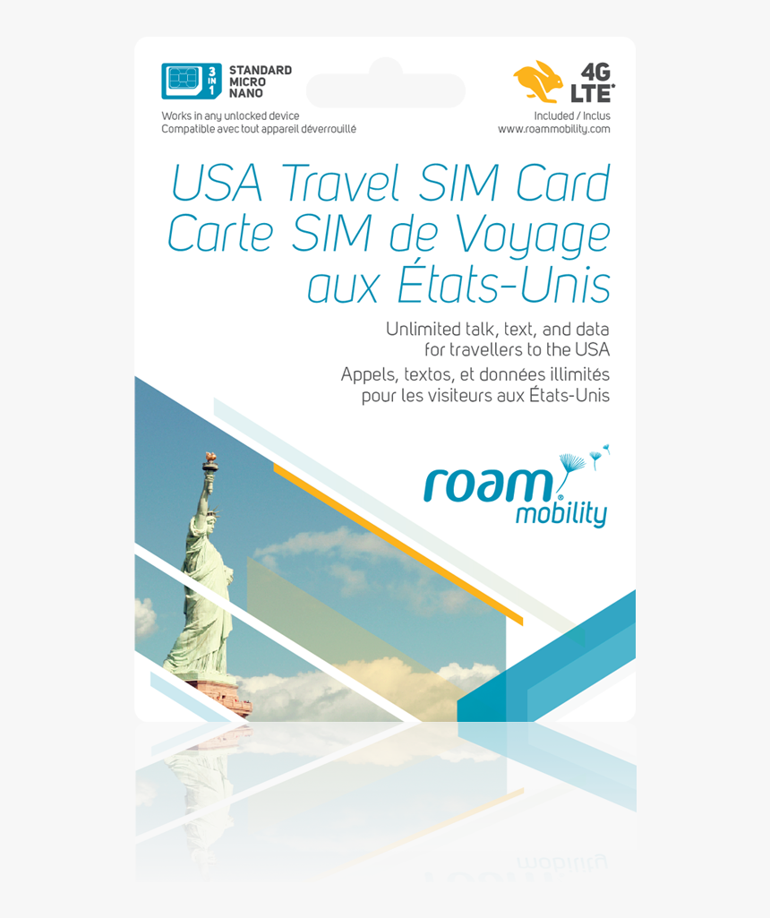 Roam Mobility Sim Card, HD Png Download, Free Download