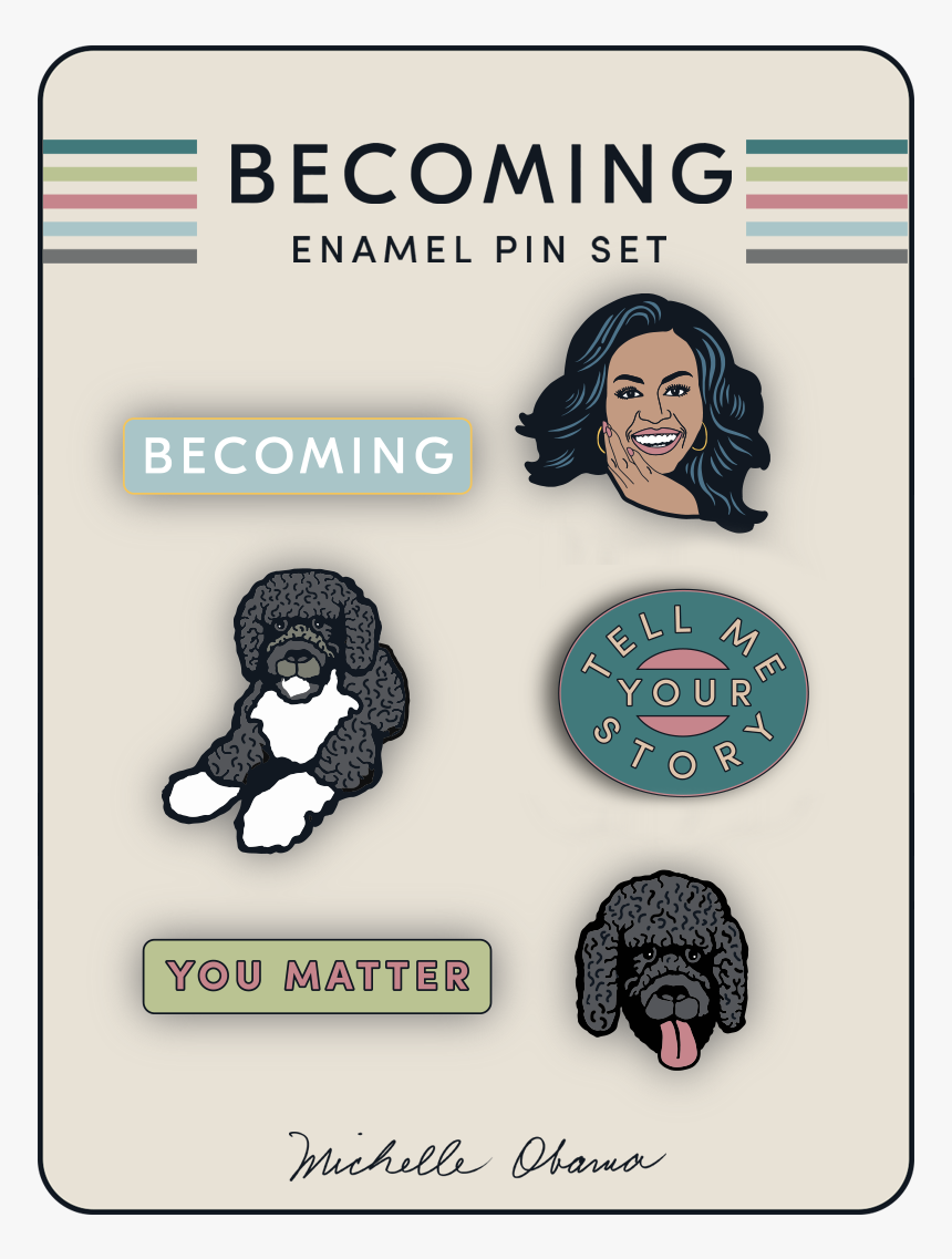 Michelle Obama Enamel Pin, HD Png Download, Free Download