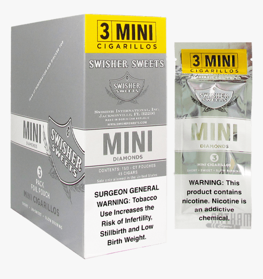 Swisher Sweets Mini Cigarillos Diamond, HD Png Download, Free Download