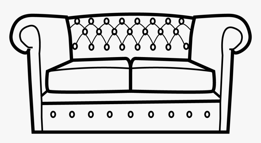 Chesterfield Sofa Icon, HD Png Download, Free Download