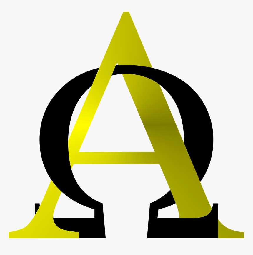 Alpha, Omega, Symbol, Christian, Religious, Religion - Alfa Y Omega Simbolo, HD Png Download, Free Download