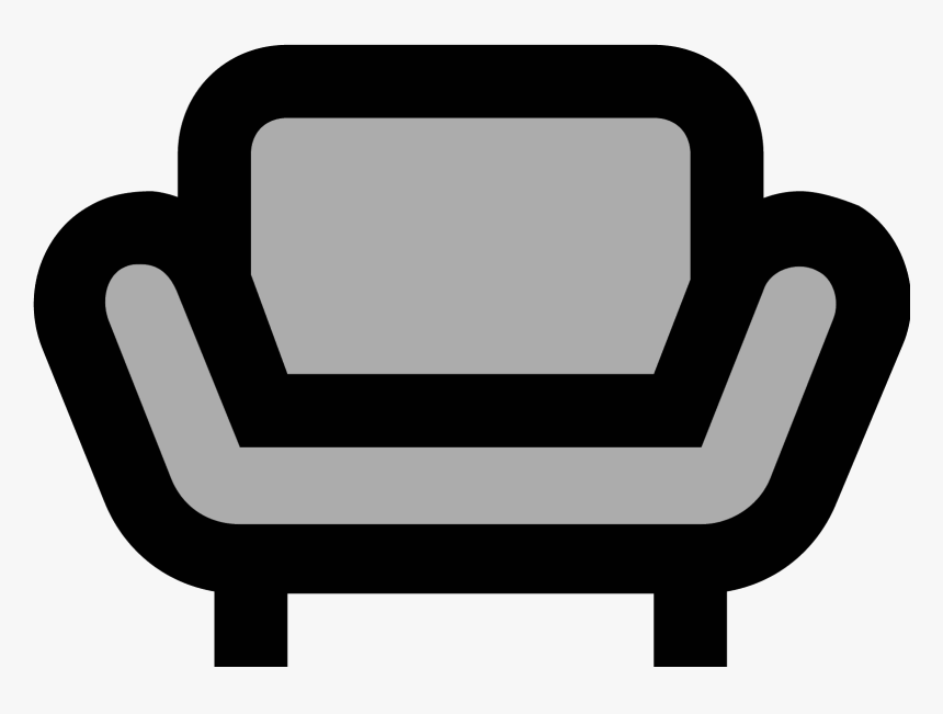 It Is An Icon Of A Sofa, HD Png Download, Free Download