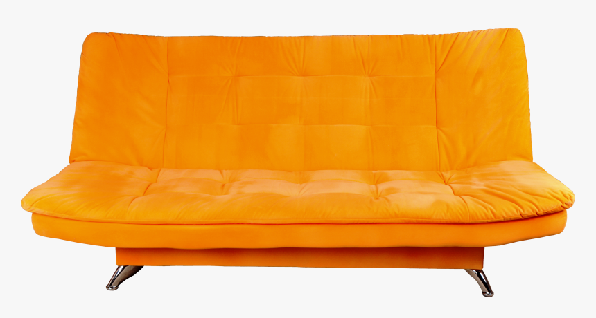 Free Download Of Sofa In Png - Orange Sofa Png, Transparent Png, Free Download