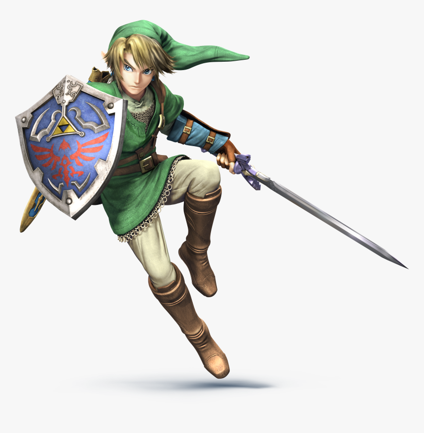 Super Smash Bros - Super Smash Bros Link, HD Png Download, Free Download