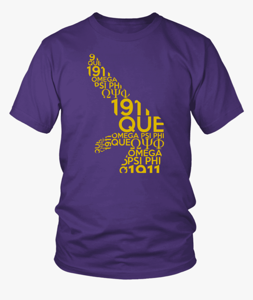 Omega Psi Phi Sign Tee - Larry Bernandez T Shirt, HD Png Download, Free Download