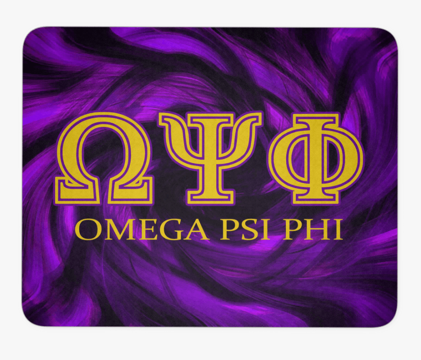 Omega Psi Phi Symbol Mousepad - Omega Psi Phi Background Png, Transparent Png, Free Download