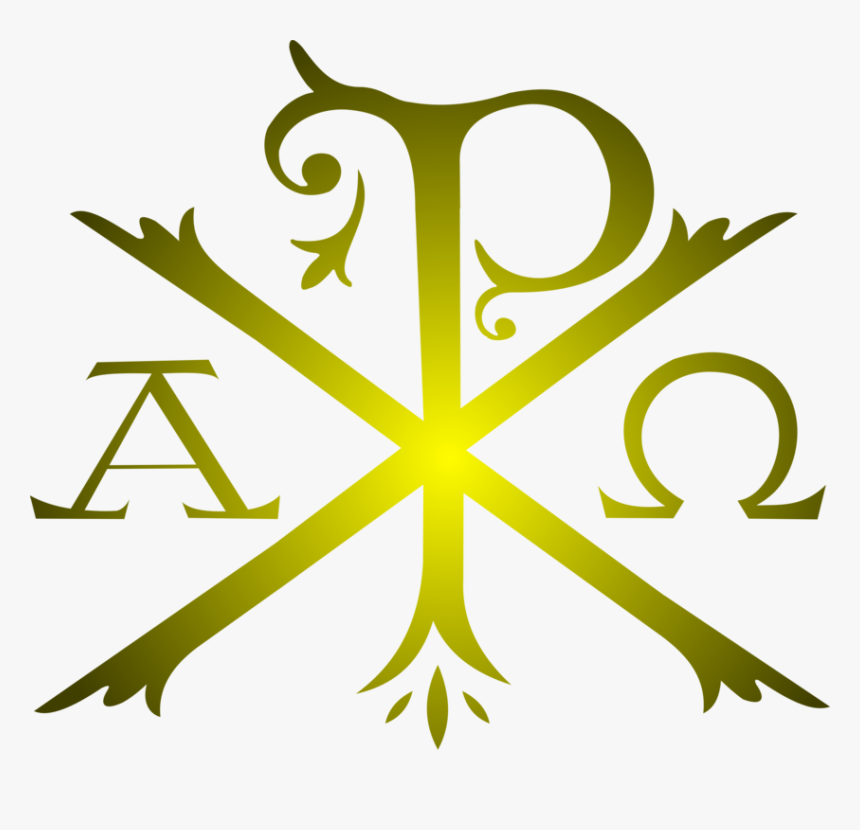 Clip Art Chi Rho Alpha Omega - Chi Rho, HD Png Download, Free Download