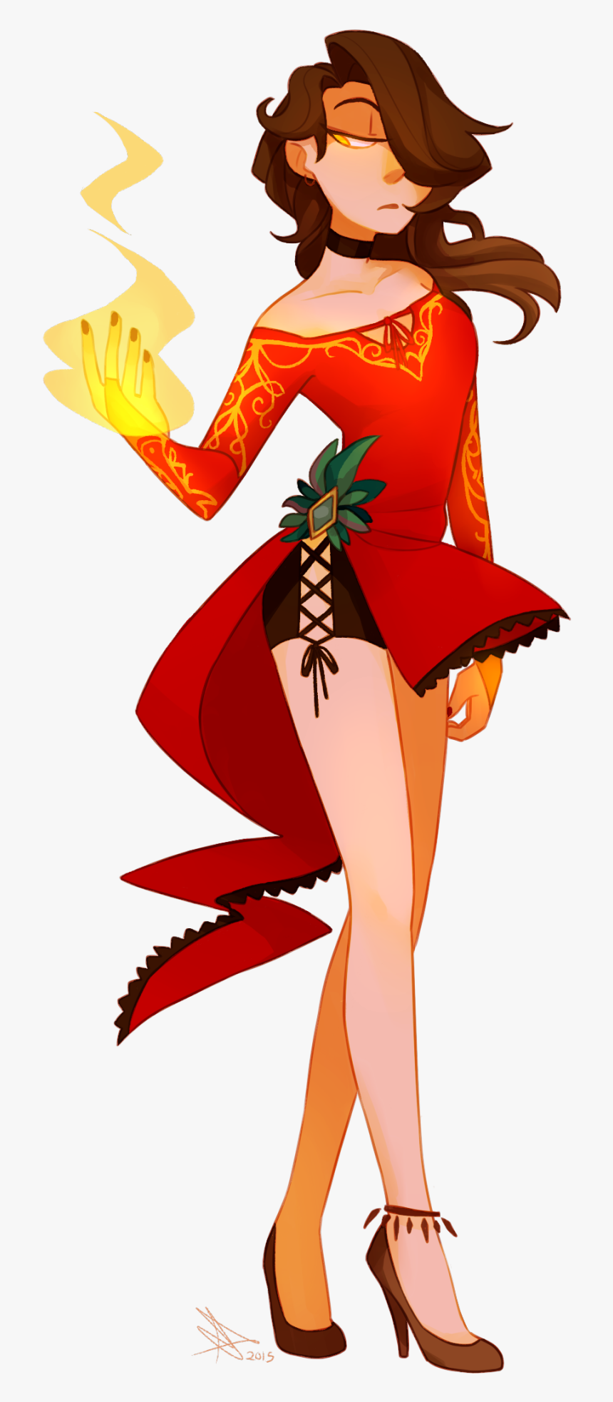 My Art Flawless Rwby Cinder Fall Her Outfit Is So On - Life Writer, HD Png Download, Free Download