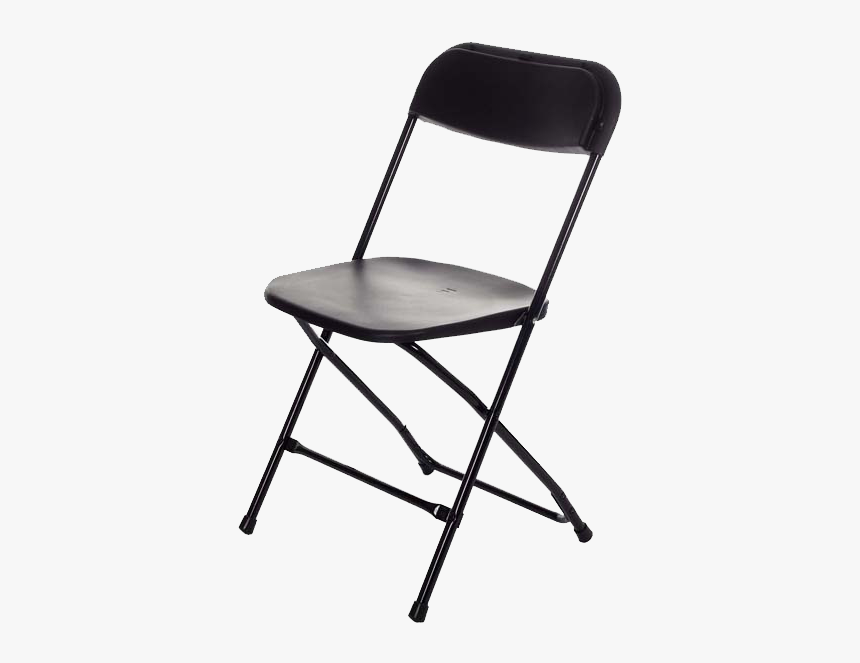 Folding Chair Hire London - Black Fold Up Chairs, HD Png Download, Free Download