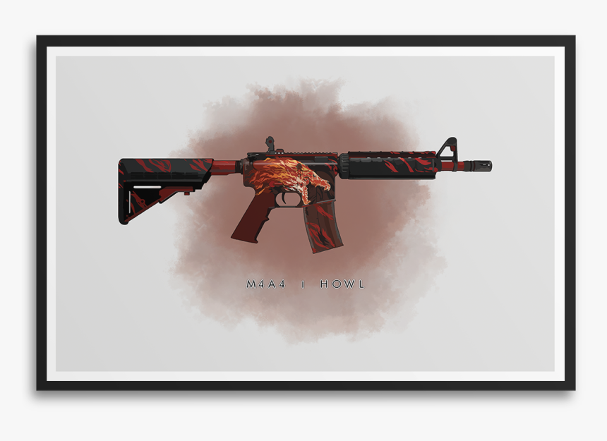 M4a4 Xray Png, Transparent Png, Free Download