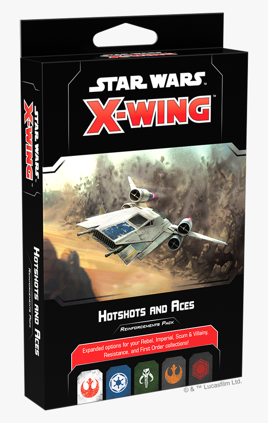 Star Wars X-wing - Hotshots And Aces Reinforcement Pack, HD Png Download, Free Download