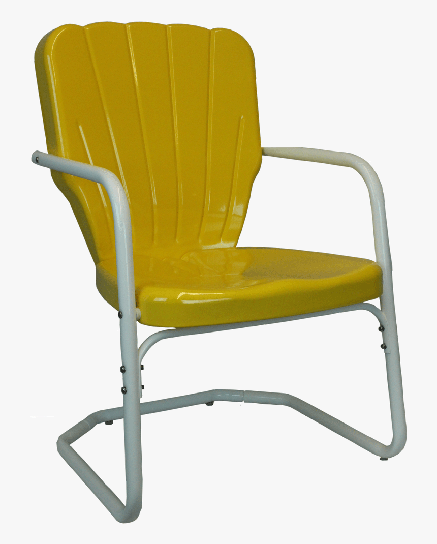 Heavy Duty Thunderbird Metal Lawn Chair Chair - Garden Furniture, HD Png Download, Free Download