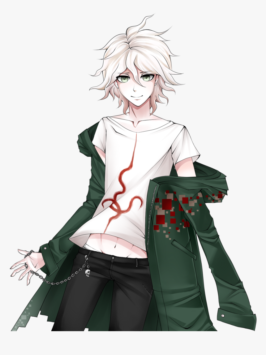 Nagito Komaeda - Cartoon, HD Png Download, Free Download